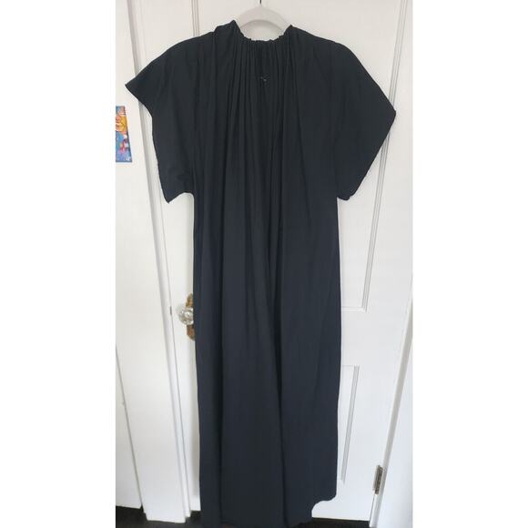MM6 Maison Margiela Black Maxi Dress - Elegant & Timeless Sz 42 - Picture 7 of 10